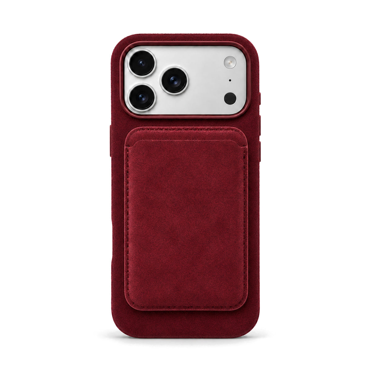 Case and wallet, one shade · Wine